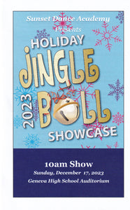 Jingle Ball Sunset Dance Academy 121723 10:00 am - Absolute Video Services Batavia