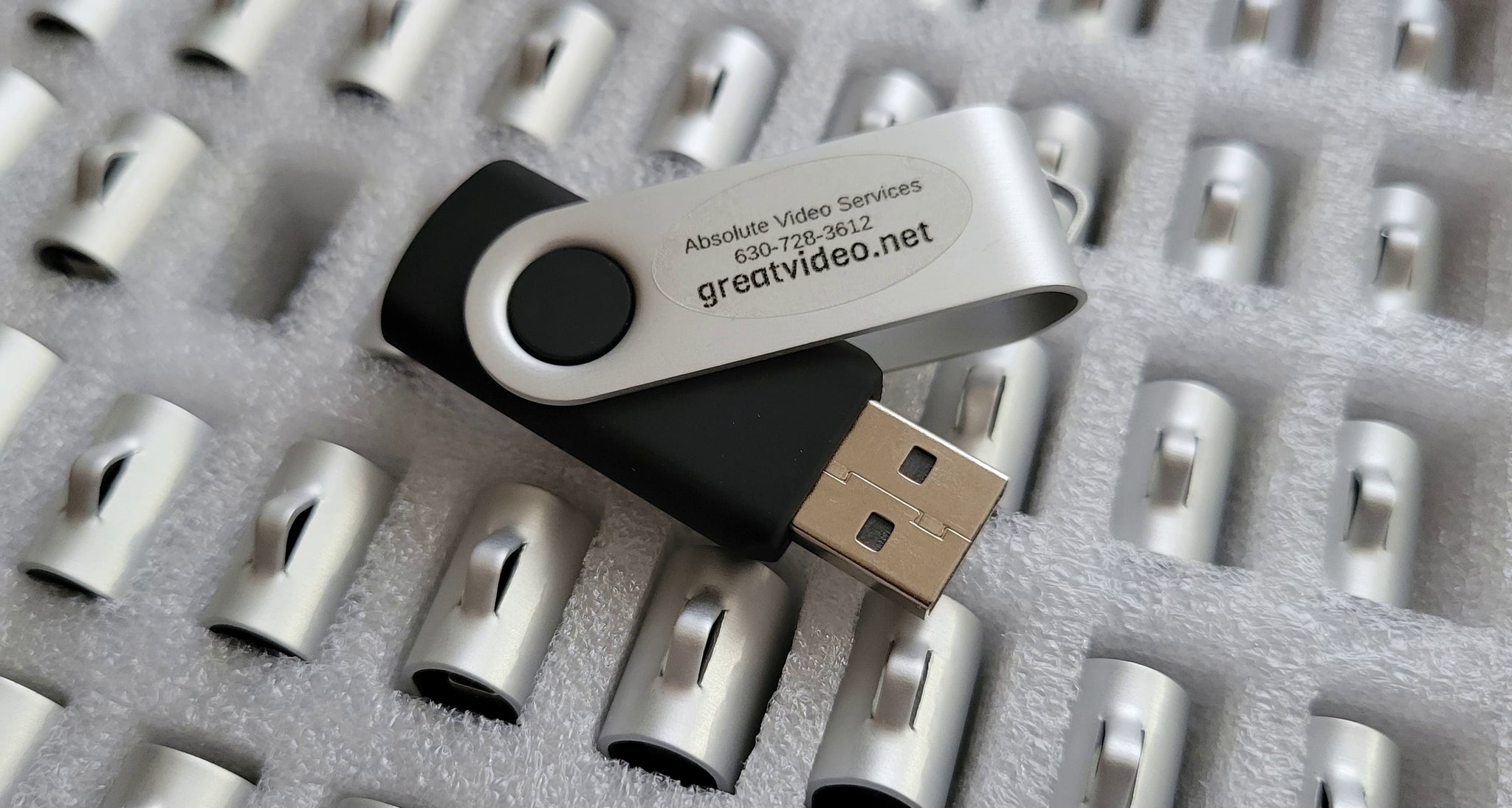 USB Flash Drive for Audio -  Video - Film - Photo - Transfer Services - Absolute Video Services Batavia
